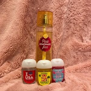 RARE summer bath and body works bundle